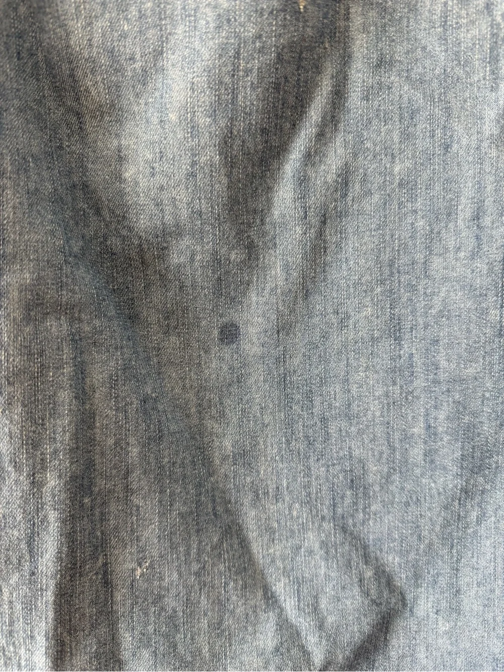 J.Crew Chambray Medium Shirt Dress 100% Cotton Long Sleeve Blue Casual
